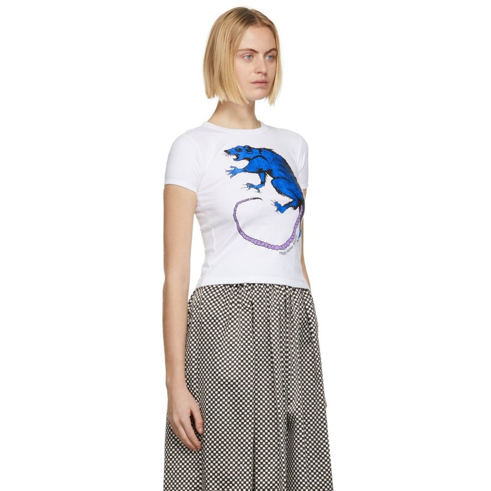 SOLD - Ashley WIlliams RAT BABY TEE (nwt) Size S - Picture 3 of 5